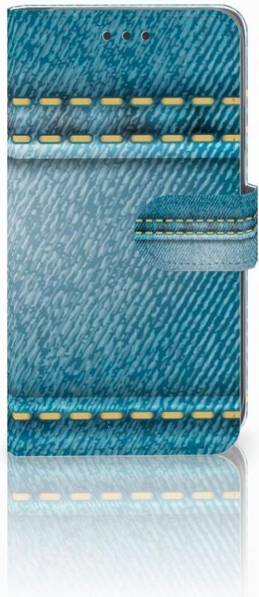 Apple iPhone Xr Wallet Case met Pasjes Jeans