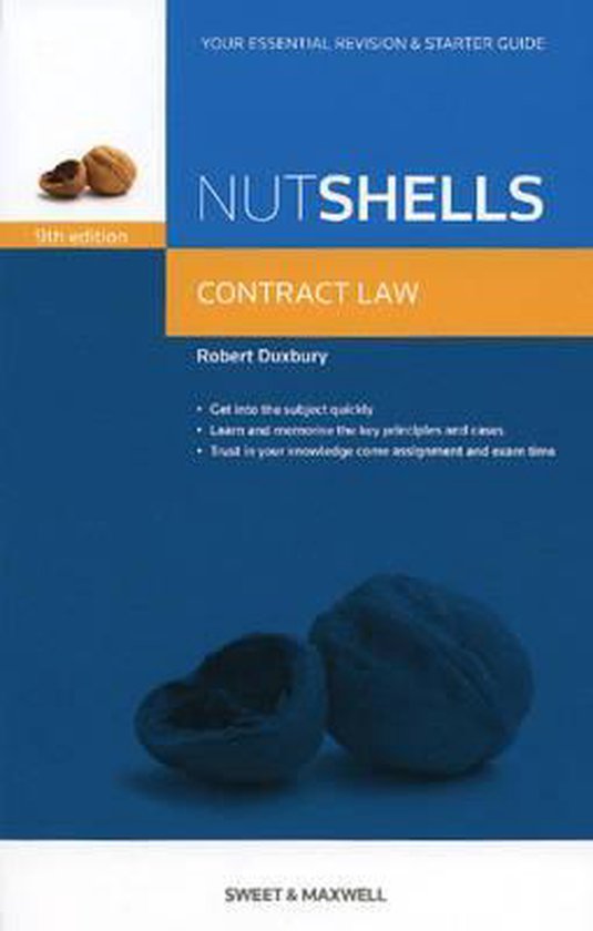 Nutshells Contract Law - cover