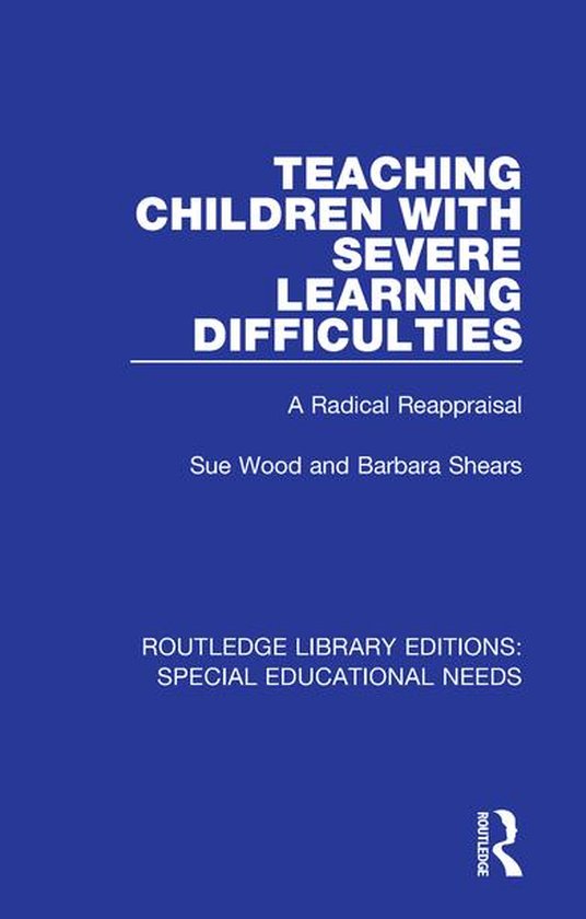 Routledge Library Editions: Special Educational Needs - Teac ... - cover