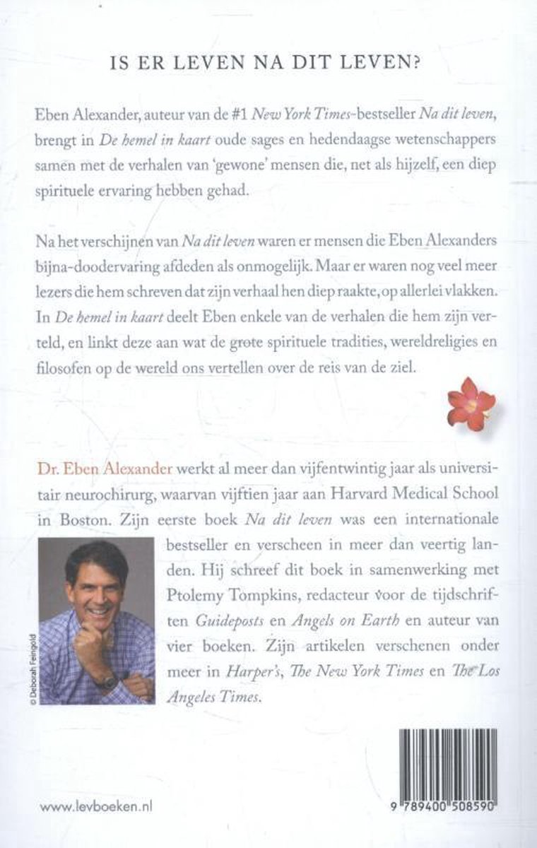 De hemel in kaart - back cover