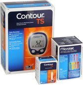 Contour TS meter, TS bloedglucosestrips (50), Microlet (100)