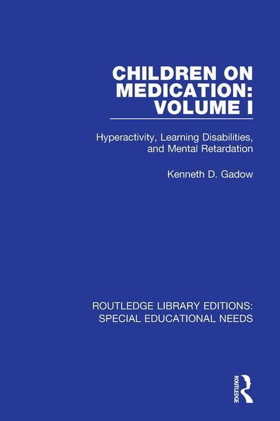 Routledge Library Editions: Special Educational Needs - Chil ... - cover