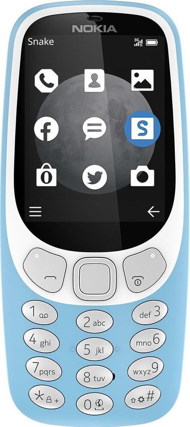Nokia 3310 - 3G - 64MB - Blauw