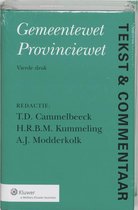 Tekst & Commentaar Gemeentewet Provinciewet