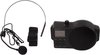HQ-Power Draagbare stemversterker, met headset en draagriem, met USB-SD en FM-radio, 5 W, zwart