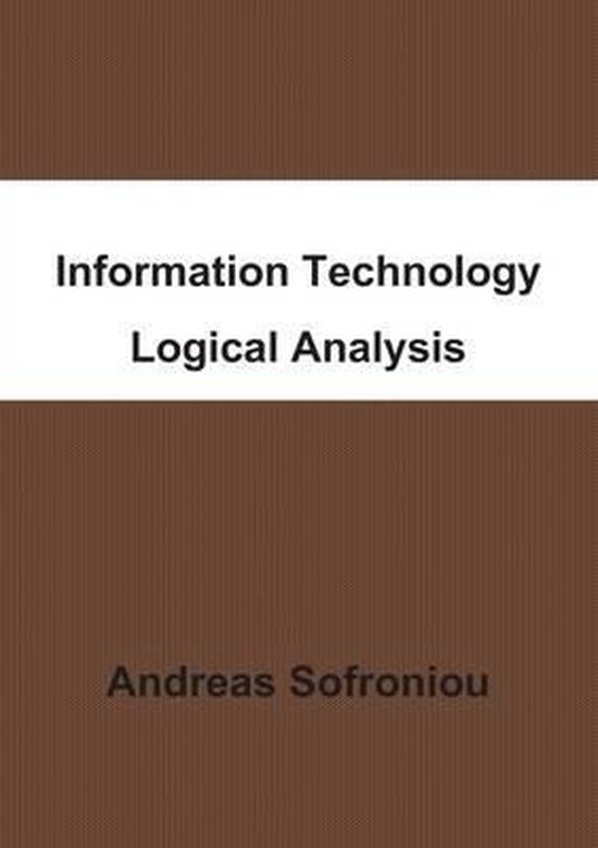 Information Technology Logical Analysis 9781471716881 Andreas Sofroniou Boeken