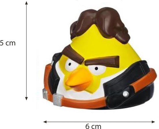 Angry Birds& Star Wars Battlers Han Bird 6x5x5cm | voor... | bol.com