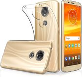 Motorola Moto E5 Plus hoesje - Soft TPU case - transparant