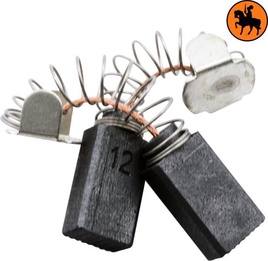 Koolborstelset voor AEG HBSE100 - 6,4x9,52x16mm - Vervangt 4.931.278.702