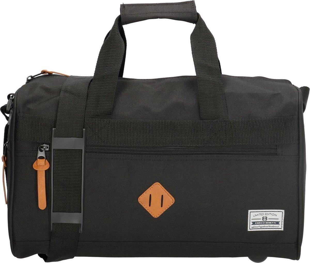 Enrico Benetti Reistas (volwassen) - Unisex - zwart