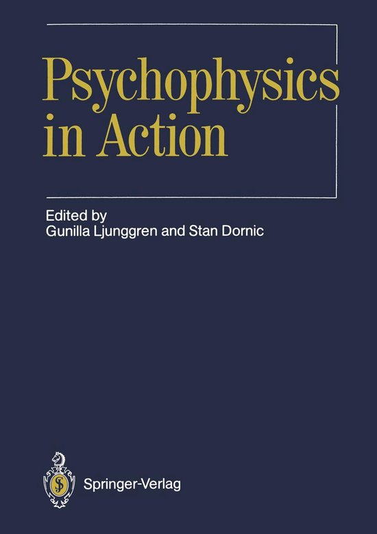 Behavioral Science and Psychology (R0) - Psychophysics in Ac ... - cover