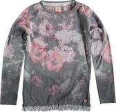 Indian blue stevige zachte longsleeve Maat - 128