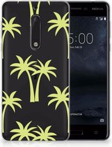 Nokia 5 Uniek TPU Hoesje Palmtrees