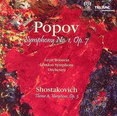 Gavriil Popov: Symphony No. 1; Shostakovich: Theme & Variations