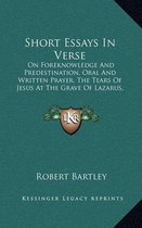 Short Essays in Verse