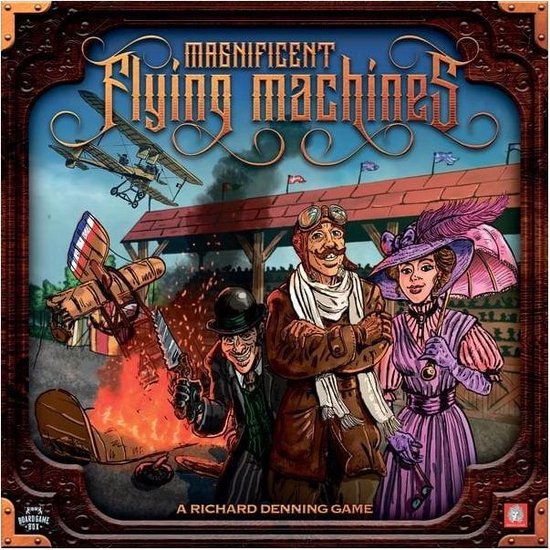 Boek: Magnificent Flying Machines Boardgame, geschreven door Medusa Games