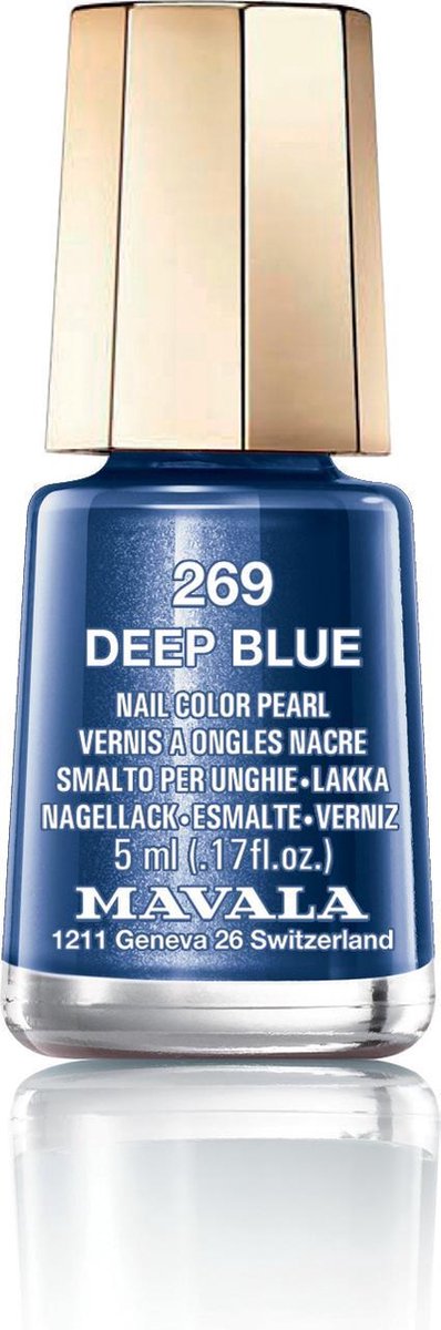 Goedkoopste Mavala Nagellak 269 Deep Blue - Blauw