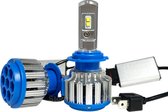 LED koplampen set Bi-LED HaverCo / H4 fitting / Waterproof / 35W 3500 lumen per lamp (7000 totaal)