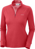 Columbia Baselayer Heavyweight 1/2 Zip - dames - thermoshirt - rood