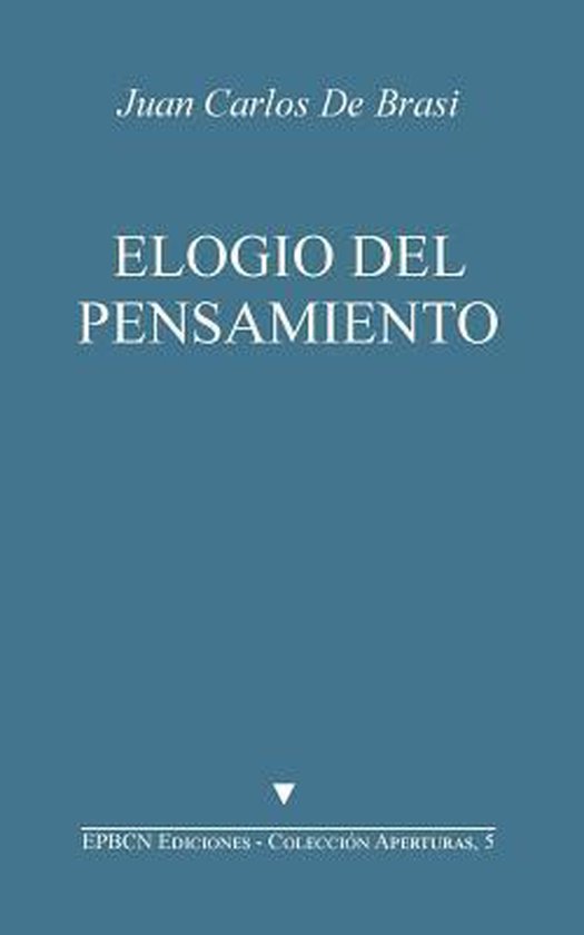 Elogio del Pensamiento - cover