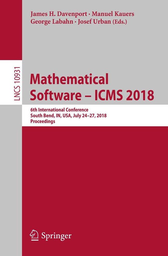 Springer Nature Proceedings Computer Science - Mathematical  ... - cover