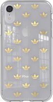 Adidas Originals Clear Backcover iPhone Xr hoesje - Goud
