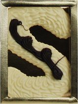 Ambachtelijke Chocoladeletter Wit - Letter S - 5 x 100 gram