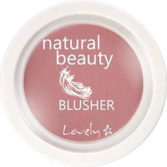 Lovely - Natural Beauty Blusher Blush 6 3.2G | bol