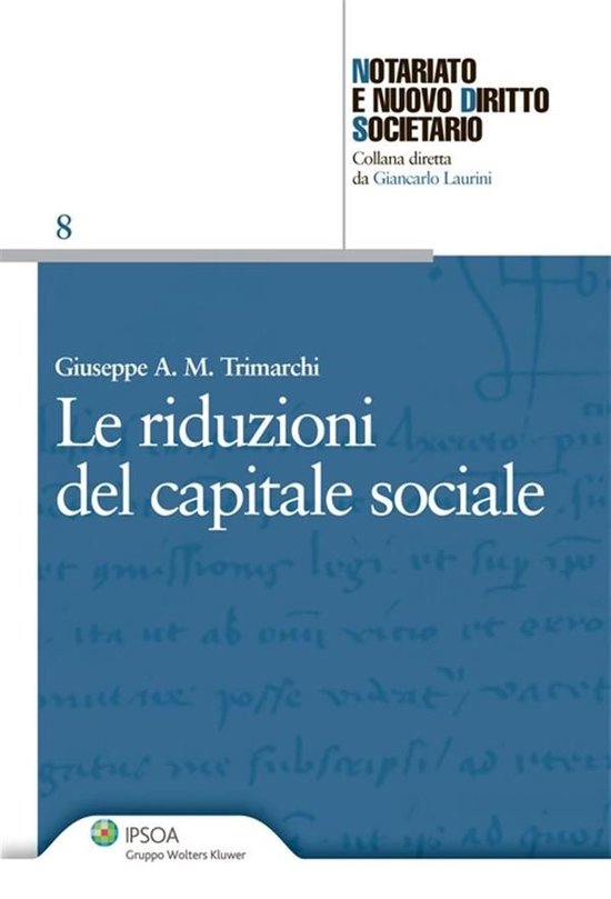 Le riduzioni del capitale sociale - cover