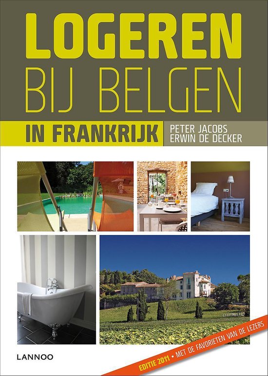 Cover van het boek 'Logeren bij Belgen in Frankrijk' van P. Jacobs