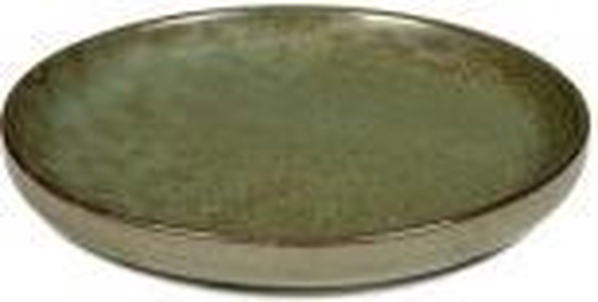 Serax - Sergio Herman Surface - Olijfbord M - Camogroen - 16 Ø - 4 stuks