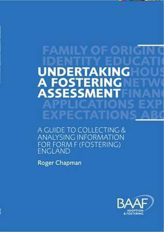 Undertaking a Fostering Assessment in England - cover