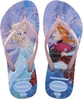 Havaianas Kids Slim Frozen Meisjes Slippers - Lavander - 33/34