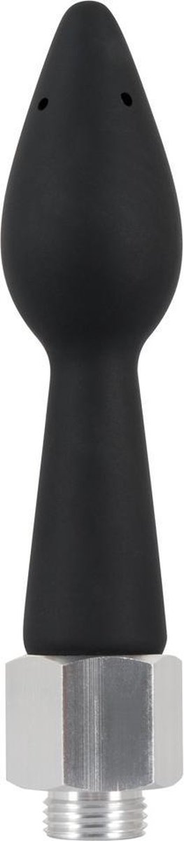 Goedkoopste You2Toys – Siliconen Anaal Douche ‘Rear Splash’ Doucheslang Model in Plug Vorm - Zwart
