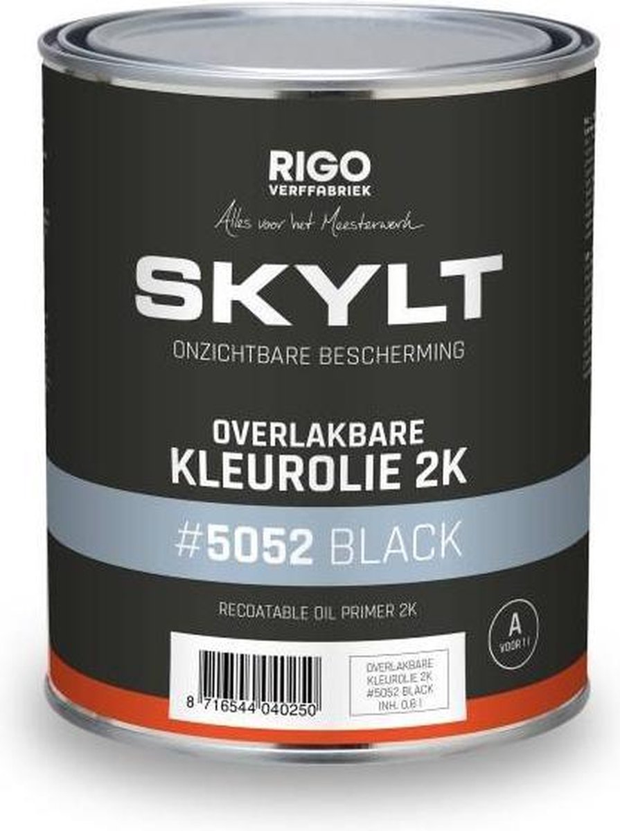 SKYLT Overlakbare Kleurolie 2K Black #5052