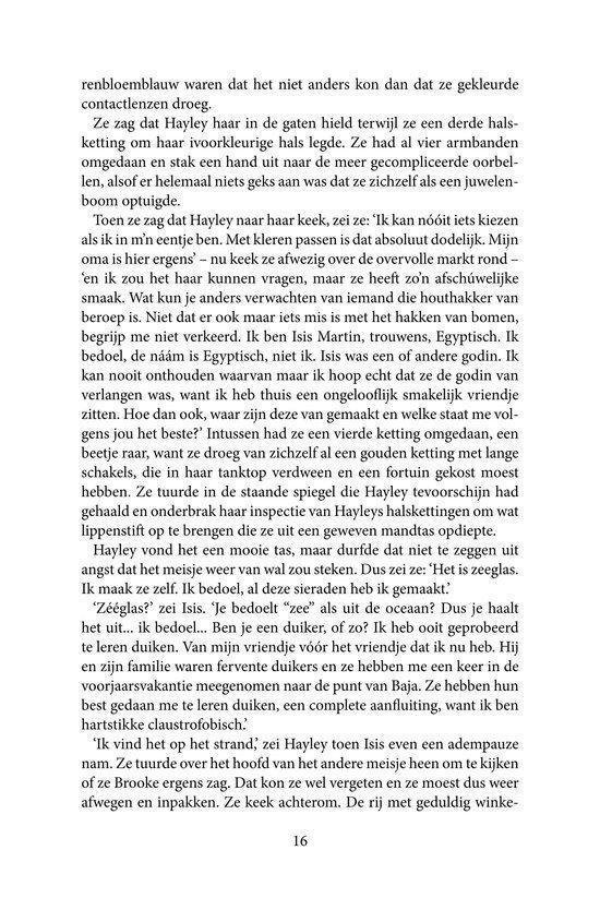 Zwart-wit illustratie van een man en vrouw in gesprek, met tekst.