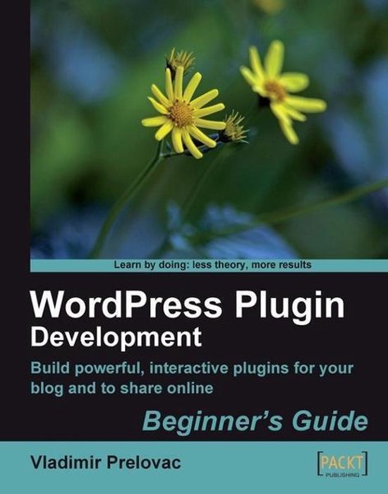 WordPress Plugin Development Beginner's Guide - cover