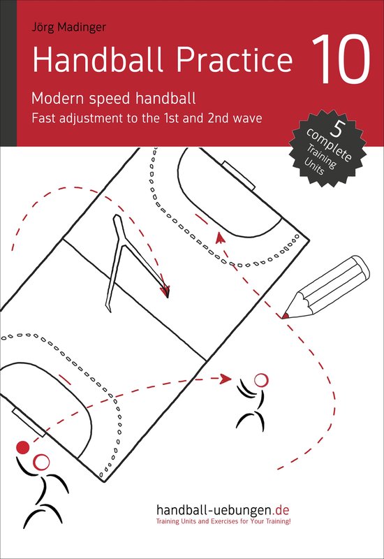 Handball Practice 10 Modern speed handball Fast adjustment to the 1st and 2nd wave...