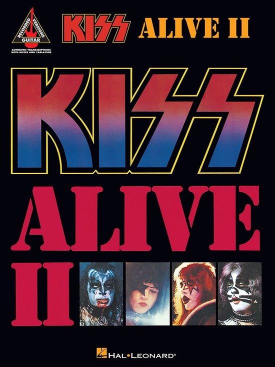 Kiss - Alive II (Songbook) - cover