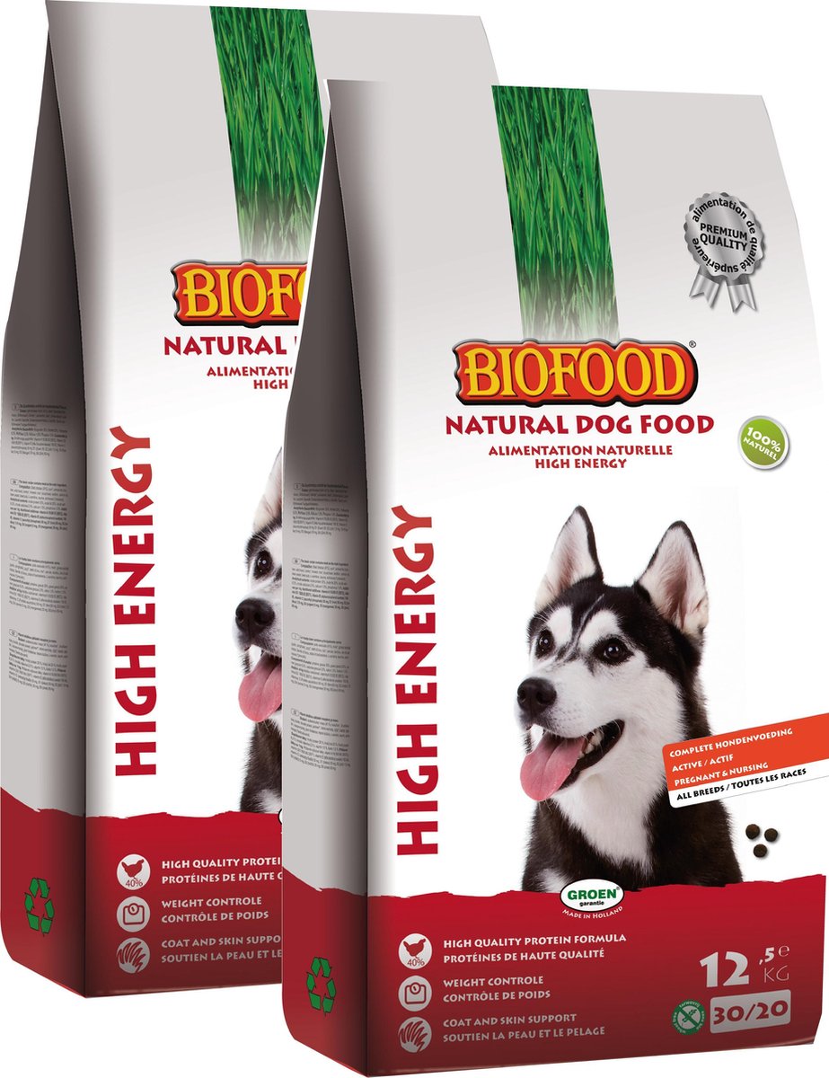 Biofood High Energy 2 x 12,5kg T.H.T. 19-03-2019