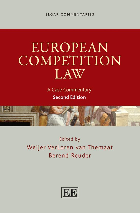 Elgar Commentaries series - European Competition Law - cover
