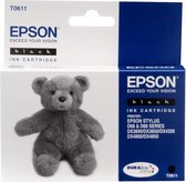 Epson T0611 - Inktcartridge / Zwart