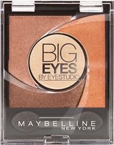 Maybelline Eye Studio Big Eyes Quad Oogschaduw - 01 Luminous Brown