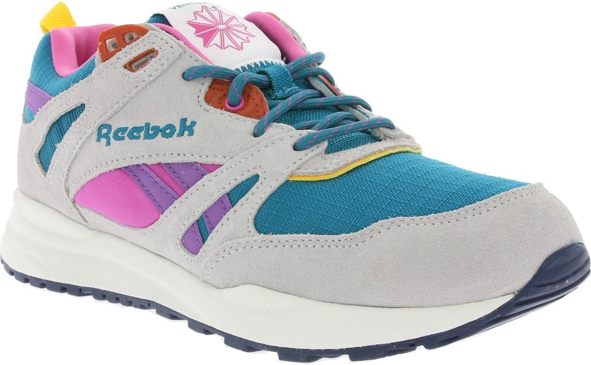 Reebok Sneakers Ventilator So Dames Grijs/blauw/roze Maat 38 | bol.com