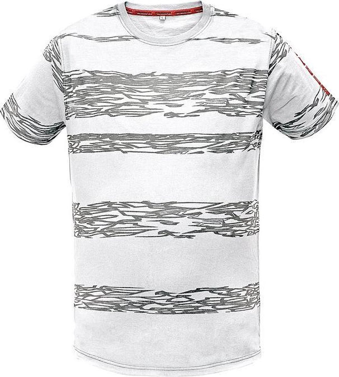 T-shirt Assent Miller schilders/stucadoors wit maat 3XL