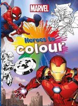 Marvel Heroes to Colour