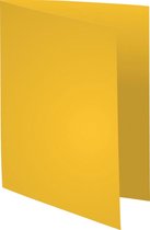3x Exacompta dossiermap Forever met zichtrand, A4, pak a 100, geel