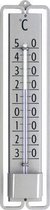 Thermometer Metaal/Zilver 19 cm