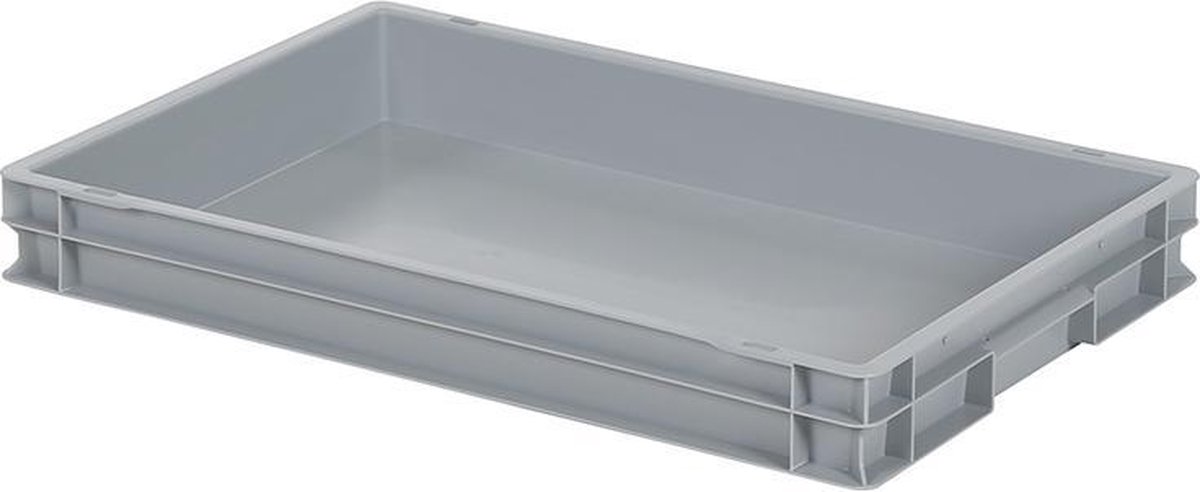 Opbergbox / Stapelkrat - Polypropyleen - 14 liter - Grijs