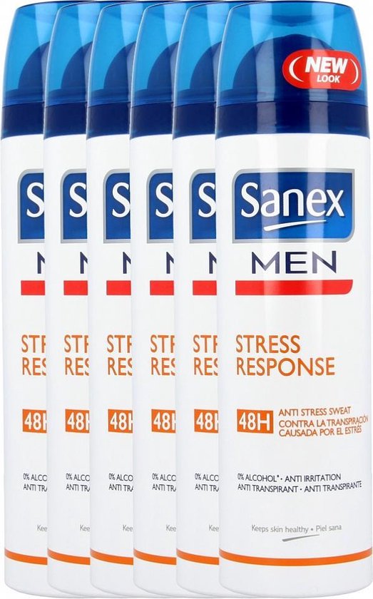Sanex Men Deospray Stress Response Voordeelverpakking | bol.com